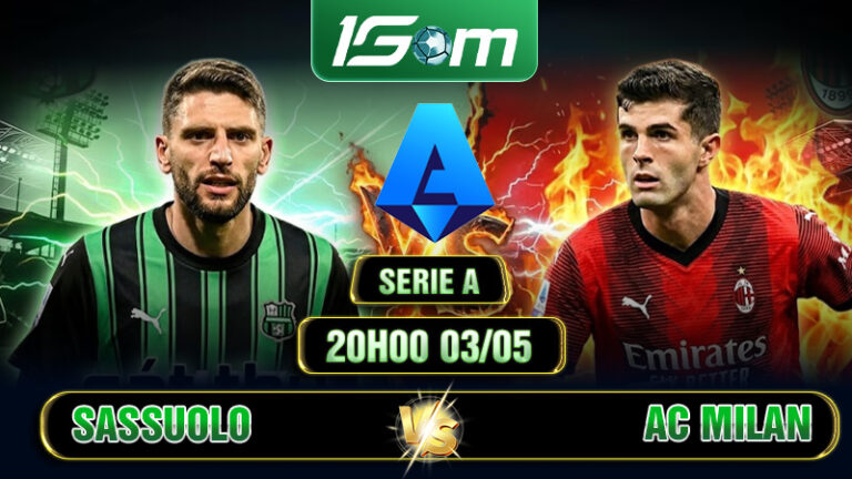 Soi Kèo Sassuolo Vs Ac Milan 20h00 03/05 Serie A